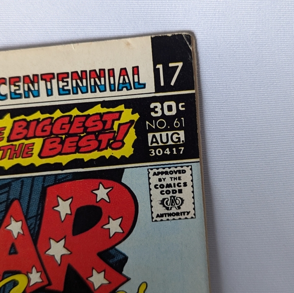 ALL STAR COMICS #61 - JUSTICE SOCIETY OF AMERICA (9.2) 1976 - Picture 4 of 5